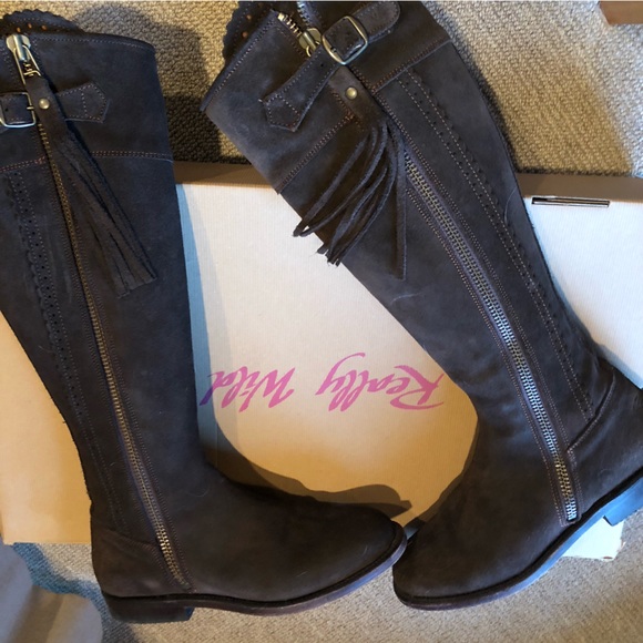 Really Wild Suede Spanish Boots - Picture 7 of 9